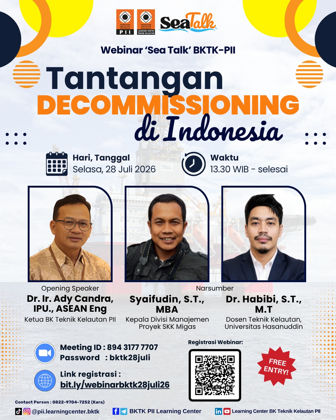 Sea Talk Webinar Poster